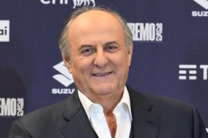 Gerry Scotti in primo piano