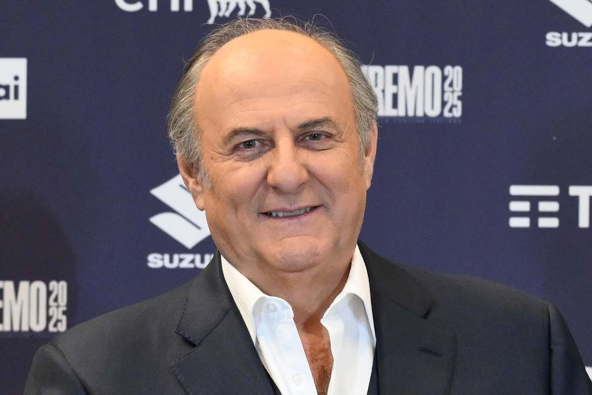 Gerry Scotti in primo piano