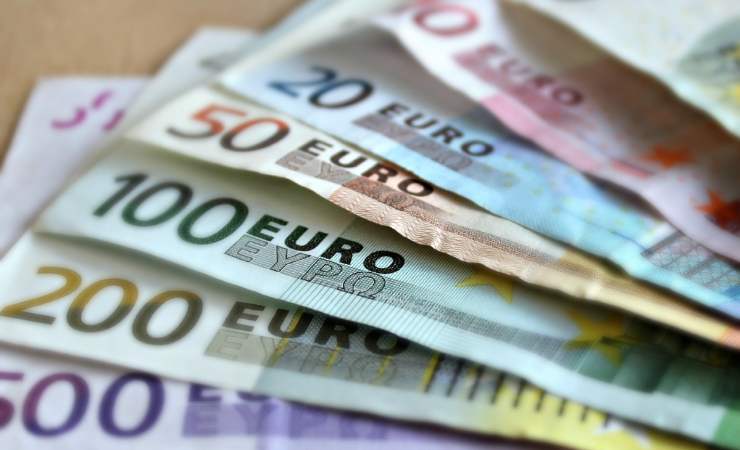 banconote di euro vari tagli