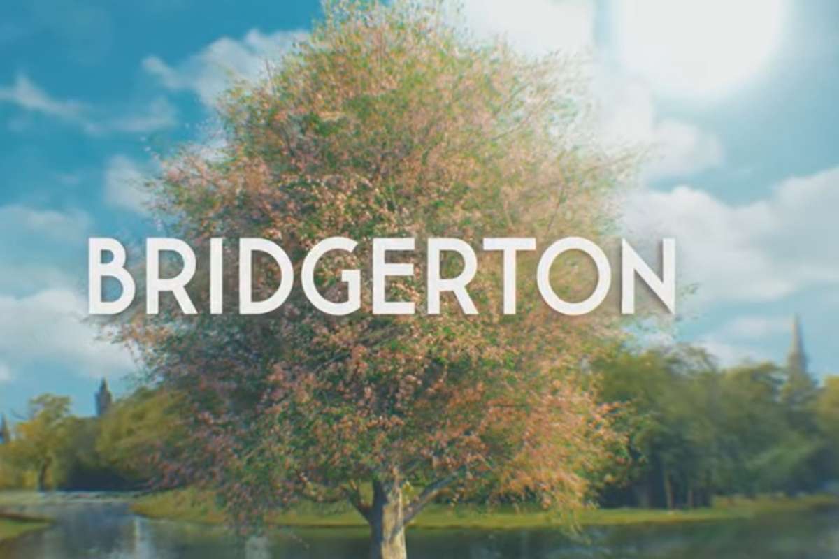 il logo della serie bridgerton