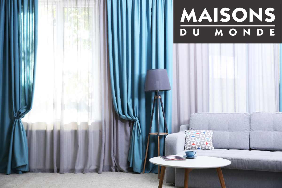 tende e logo Maisons du monde
