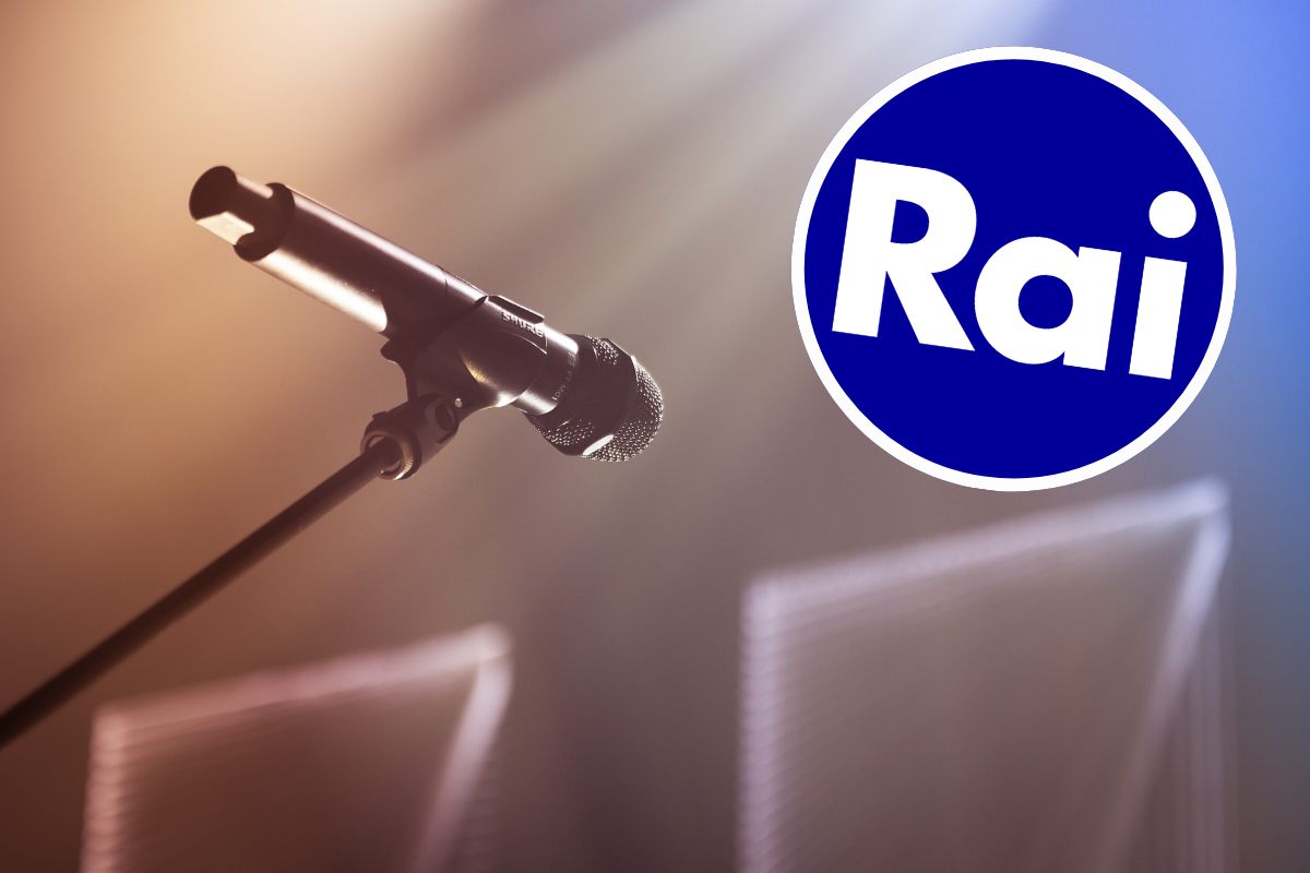 microfono e logo rai