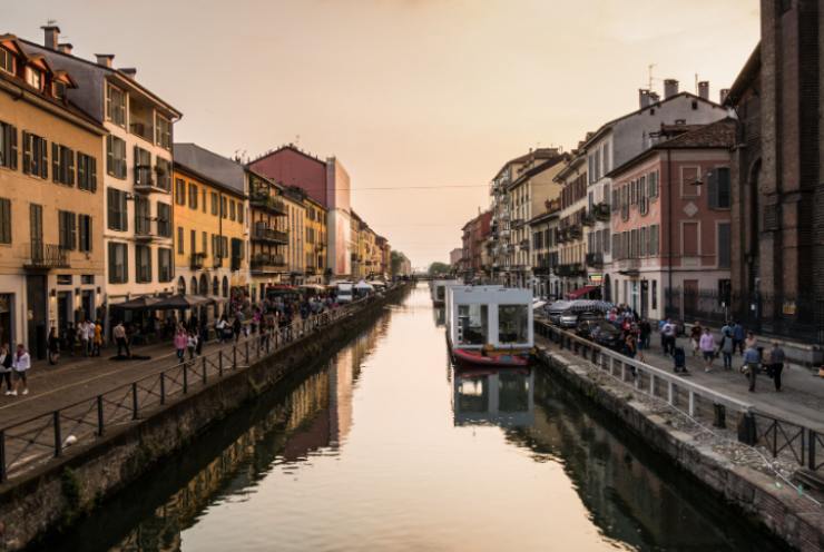 Uno dei Navigli di Milano