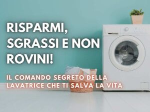una lavatrice con una cesta di panni