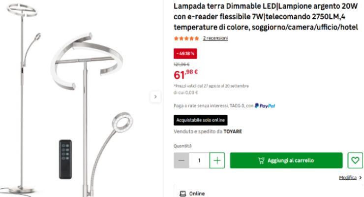 lampada Leroy Merlin 