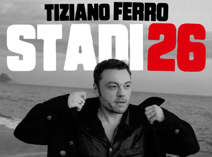 locandina tour Tiziano Ferro