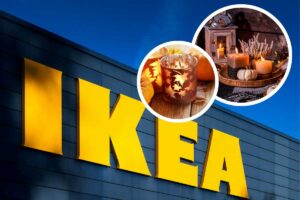 negozio Ikea e decorazioni autunnali